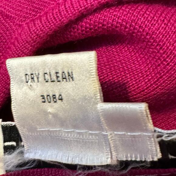 Vintage Outlander Size Medium Wool Blend Embroidered Knit Dress - Picture 8 of 8